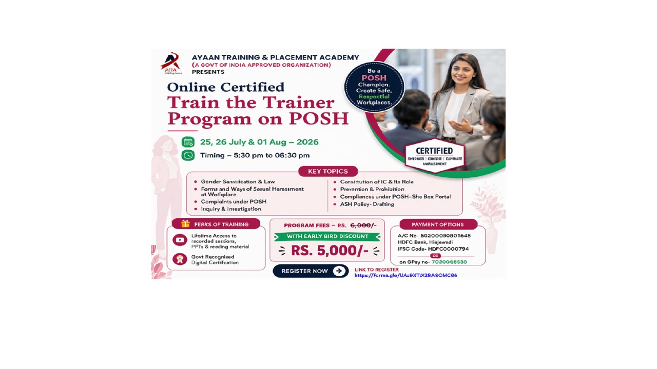Posco TTT - Jul-Aug 2026 Batch 2