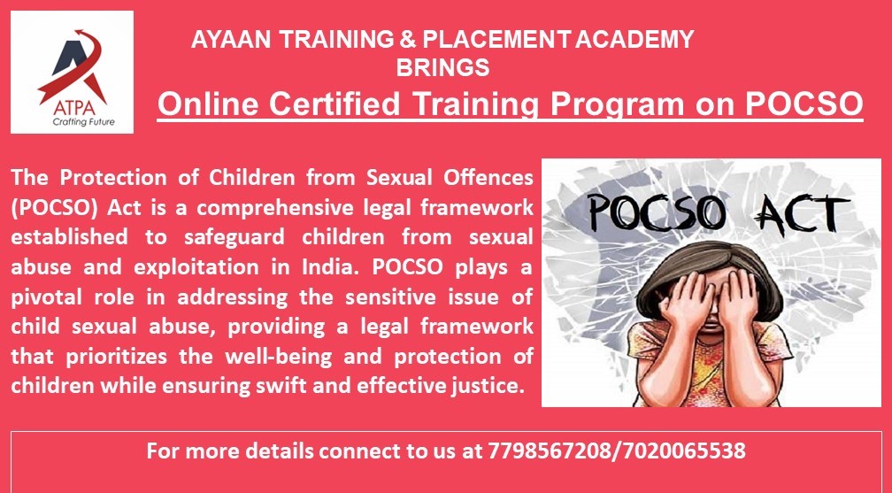 Online Certified Training on POCSO