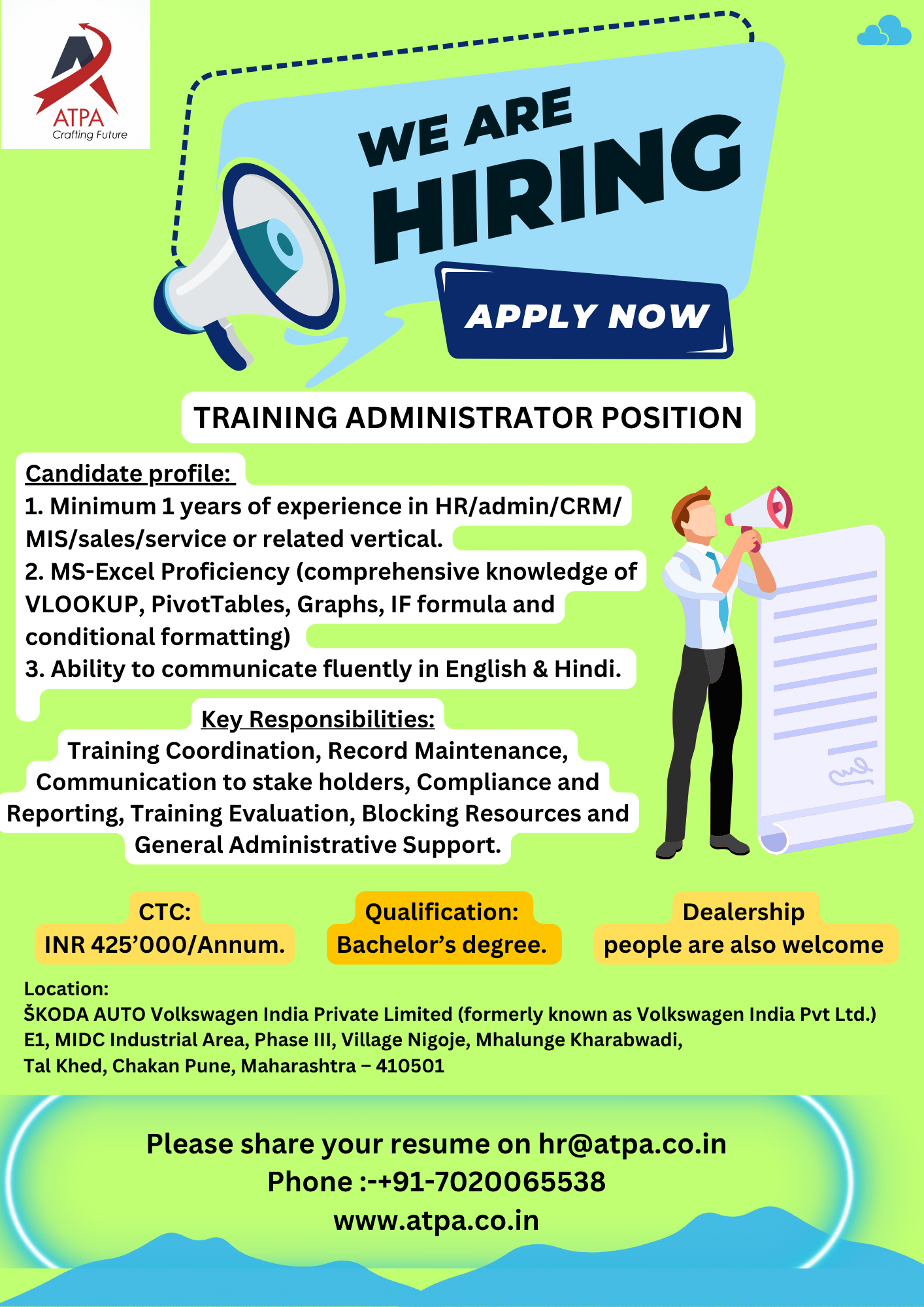 Training Administrator