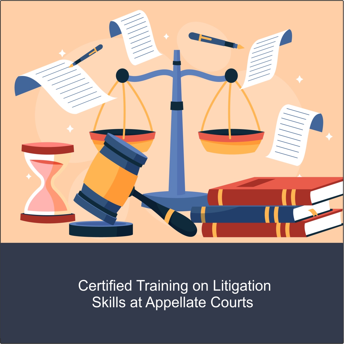 Certified Training on Litigation Skills at Appellate Courts